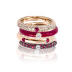 Adolfo Courrier Bordeaux Ring - Bild 2