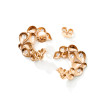 Tamara Comolli SNOWFLAKES Hoop Classic alternating Earrings - Bild 2