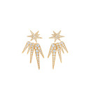 Ole Lynggaard Copenhagen Funky Stars Ohrstecker Medium - Bild 2