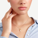 DoDo Anhänger Horn aus Gelbgold und Silber - Bild 3