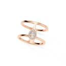 Messika Glam'azone 2 Rows Ring - Bild 2