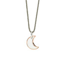 DoDo Anhänger Mond XL aus Silber und Roségold - Bild 2