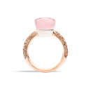 Pomellato Nudo Rosenquarz Classic Ring - Bild 4