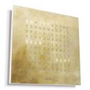 Qlocktwo EARTH 45 CREATOR´S EDITION SILVER GOLD  - Bild 2