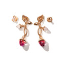 Tamara Comolli MIKADO Ohrringe Dangling 2 Acorns 'Blush' - Bild 3