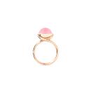 Tamara Comolli BOUTON Ring large pinker Chalcedon - Bild 2