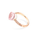 Pomellato Nudo Rosenquarz kleiner Ring - Bild 2