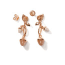 Tamara Comolli MIKADO Ohrringe Dangling 2 Acorns 'Camel' - Bild 3