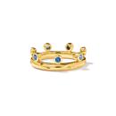 Tamara Comolli GYPSY Ring Crown Brilliant Cut 'Ocean'  - Bild 2