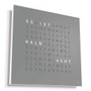 Qlocktwo EARTH 45 EDITION GREY PEPPER  - Bild 2
