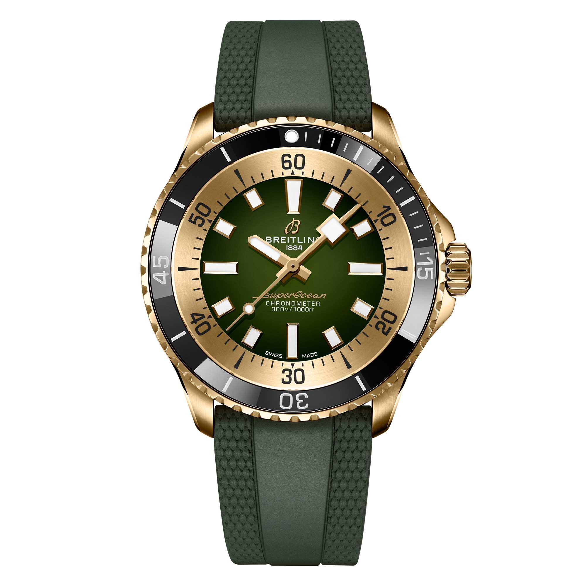 breitling superocean gold