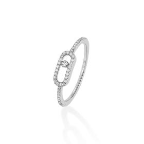 Weißgold, Ringe, Messika Move Uno Pavé Ring 05630-WG