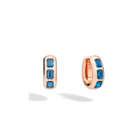 Roségold, Ohrringe, Pomellato Iconica Creolen, Ref: POC3020O7000000TL