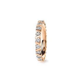 Rotgold, Ringe, Niessing Vivida C Ring N401940-2.8mm-0.08ct-cr