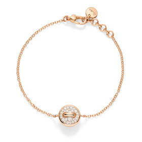 Roségold, Armschmuck, Pomellato Pom Pom Dot wendbares Armband, Ref: PBC4031O7WHRDB0MP_L