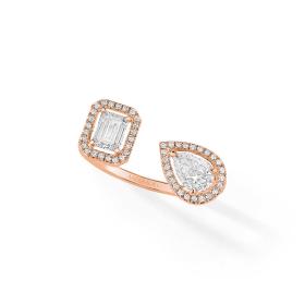 Roségold, Ringe, Messika My Twin Toi & Moi Ring 06501-PG
