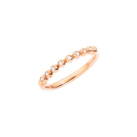 Roségold, Ringe, DoDo Ring Bollicine „Precious“ DAC1001-BOLLI-DB09R