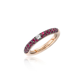 Roségold, Ringe, Adolfo Courrier Bordeaux Ring TK2-BDX-02