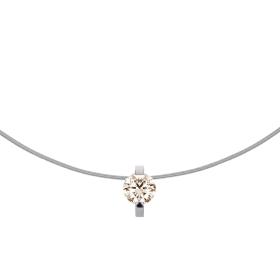 Platin, Halsschmuck, Niessing Princess Anhänger  N363960-10.1mm-1.5ct-cinnamon-pt