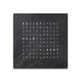 Qlocktwo FRONTCOVER EARTH 45 CREATOR'S EDITION METAMORPHITE FCDEMM