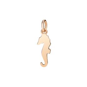 Roségold, Halsschmuck, DoDo Anhänger Seepferdchen DMB4007-SEAHS-0009R