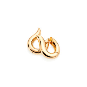 Gelbgold, Ohrringe, Tamara Comolli SIGNATURE Hoop Ohrringe, Ref: E-Ho-l-yg