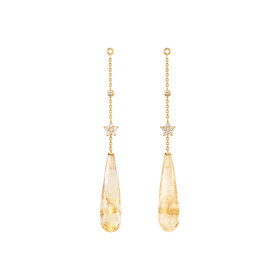         Gelbgold, Ohrringe, Ole Lynggaard Copenhagen Shooting Stars Einhänger A2862-409