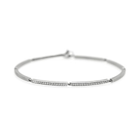 Weißgold, Armschmuck, Schmuckwerk Saturn Armband, Ref: SA106-WG