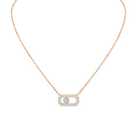         Roségold, Halsschmuck, Messika So Move Halskette 12945-PG