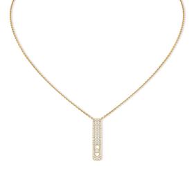Gelbgold, Halsschmuck, Messika My First Diamond Halskette 07520-YG
