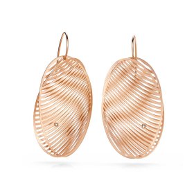 Roségold, Ohrringe, Niessing Mirage Ohrhänger ovale Form N334950-rw