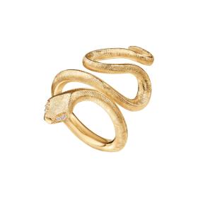 Gelbgold, Ringe, Ole Lynggaard Copenhagen Snakes Ring Medium A2673-401
