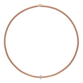 Weißgold, Halsschmuck, FOPE Prima Collier 74508CX_BB_R_XBX_043