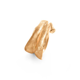 Gelbgold, Ringe, Ole Lynggaard Copenhagen Leaves Ring Medium A3009-401