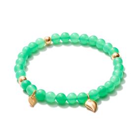 Roségold, Armschmuck, Tamara Comolli INDIA Armband Chrysoprase B-IND-Chry-1-m-rg