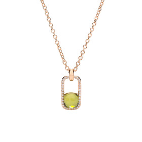 Roségold, Halsschmuck, Pomellato Iconica Anhänger mit Halskette PCC3060O7000DB0EY