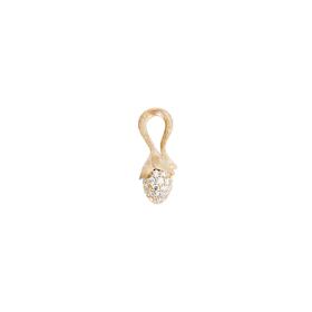 Gelbgold, Halsschmuck, Ole Lynggaard Copenhagen Lotus Anhänger A2756-402