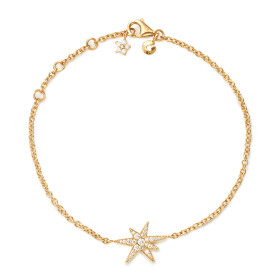         Gelbgold, Armschmuck, Ole Lynggaard Copenhagen Funky Stars-Armband A3203-401