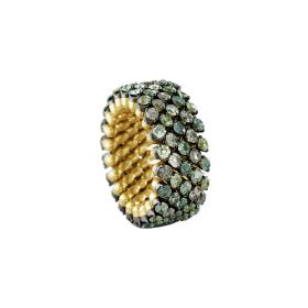 Ringe, Gelbgold, Serafino Consoli Brevetto Multi-Size Ring RMS 5F2 YBG GS MIX