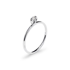 Platin, Ringe, Niessing Princess C Ring N381960-0.08ct-gloss-pt