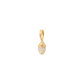 Gelbgold, Halsschmuck, Ole Lynggaard Copenhagen Lotus Anhänger A2756-402