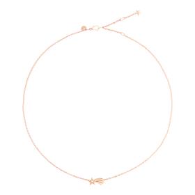 Roségold, Halsschmuck, DoDo Halskette Komet  DCC4004-XSTAR-DB09R