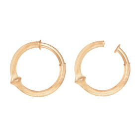         Gelbgold, Ohrringe, Ole Lynggaard Copenhagen Nature Creolen-Ohrclips groß A3042-402