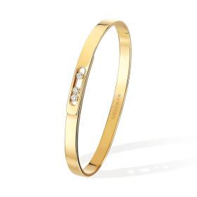 Armschmuck, Gelbgold, Messika Move Noa Diamant Armreif  10092-YG