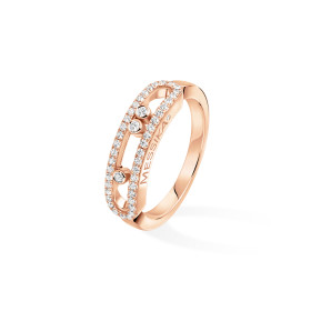         Roségold, Ringe, Messika Baby Move Classique Pavé Ring 04683-PG