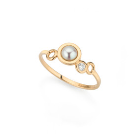 Roségold, Ringe, Gellner Delight Ring, Ref: 5-25078-01