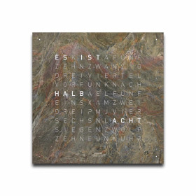 Qlocktwo FRONTCOVER EARTH 45 CREATOR'S EDITION GLINTSCAPE FCDEGS