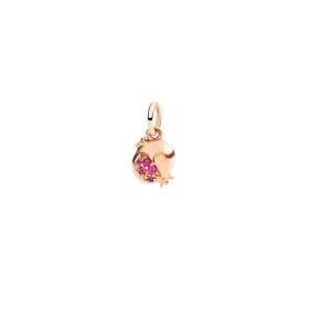 Roségold, Halsschmuck, DoDo Anhänger Granatapfel mit Rubinen DMC5006-POMEG-RY09R
