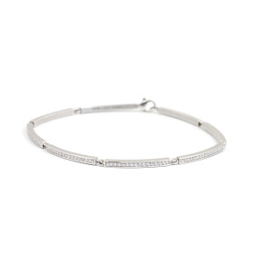 Platin, Armschmuck, Schmuckwerk Armband Saturn  SA107-PT