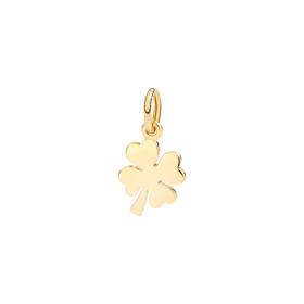 Gelbgold, Ohrringe, DoDo Anhänger Kleeblatt DMB9037-FOURS-000OG